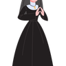 illustration for church sister