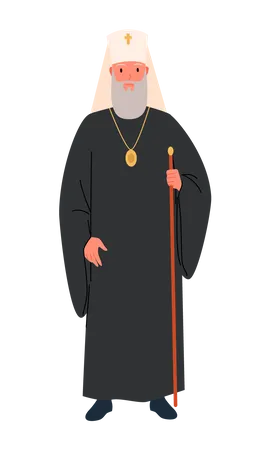 Catholic priest  Illustration