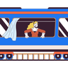 illustration for commute