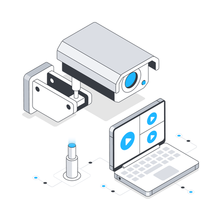 CCTV Camera  Illustration