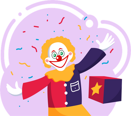 Celebrações do primeiro de abril  Ilustração