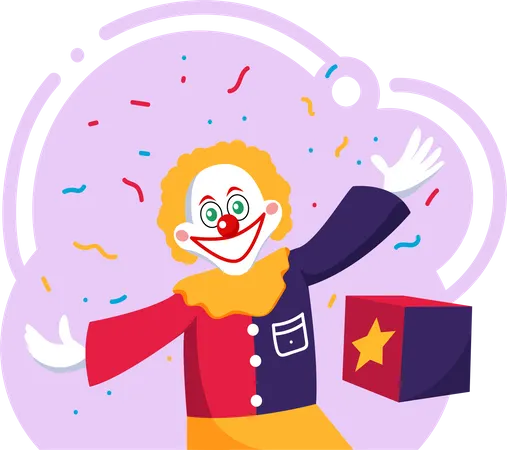 Celebrações do primeiro de abril  Ilustração
