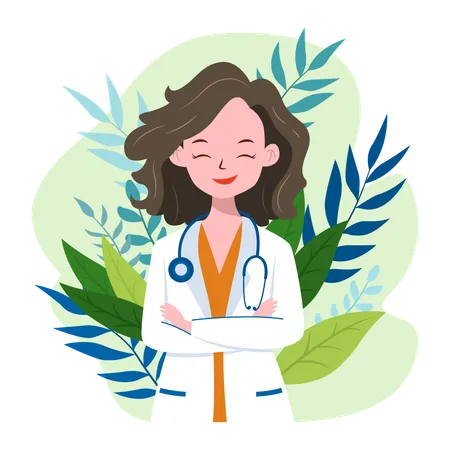 Celebrating Doctor's Day  Illustration