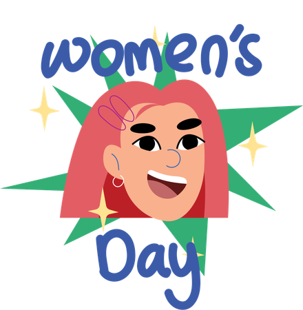 “Celebrating Women’s Day - Empowerment and Joy  Illustration