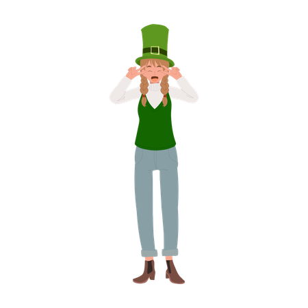 Célébration de la Saint-Patrick  Illustration