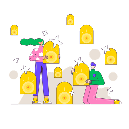 Célébration du festival des lanternes  Ilustración