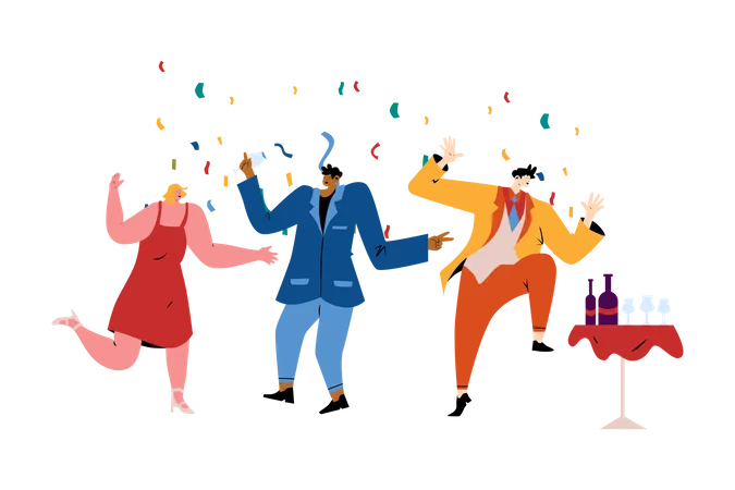 Celebration Party Illustration