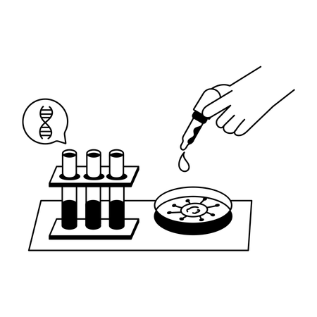 Cell Culture  Illustration