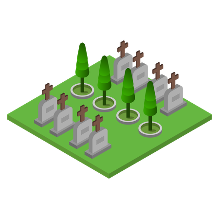 Cementerio  Ilustración
