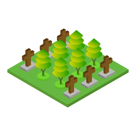 Cementerio  Ilustración