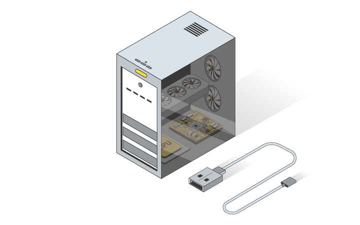 Central Processing Unit  Illustration