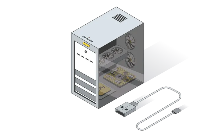 Central Processing Unit  Illustration