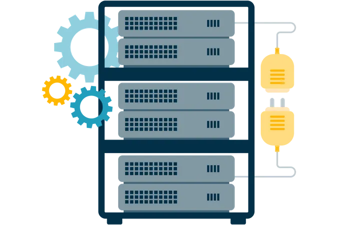 Central Server Room  Illustration