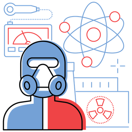 Centrale nucléaire  Illustration