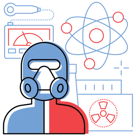 Centrale nucléaire  Illustration