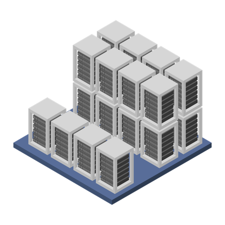 Centre de données  Illustration
