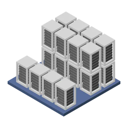 Centre de données  Illustration