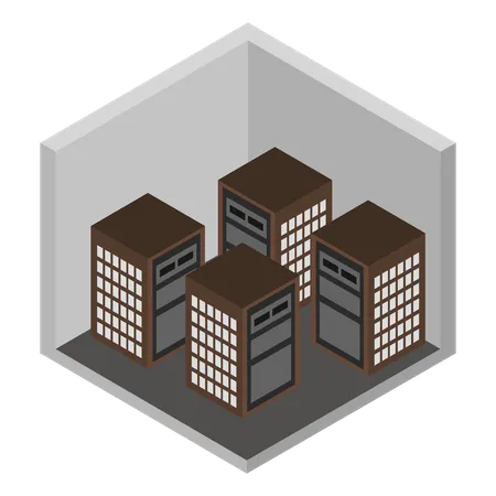 Centre de données  Illustration