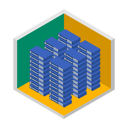 Centre de données  Illustration