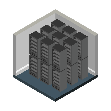 Centre de données  Illustration