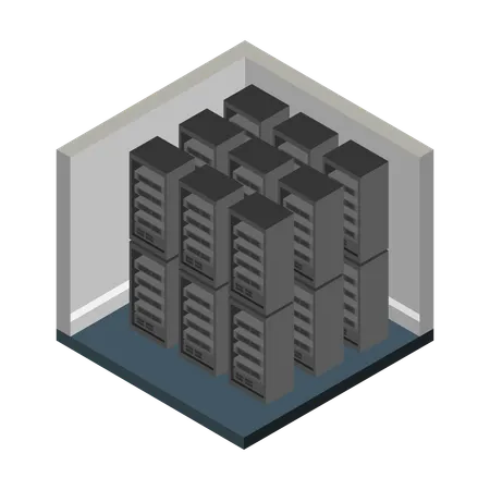 Centre de données  Illustration