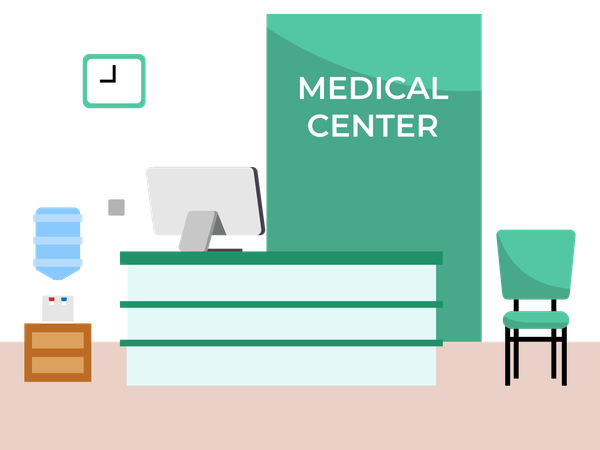 Centre médical Illustration