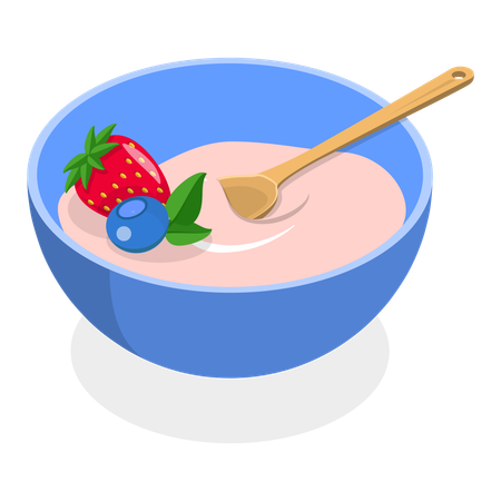 Cereal Breakfast  Illustration