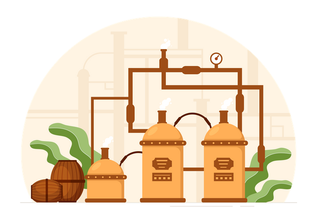 Cervecería  Ilustración