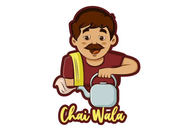 Chai wala  Illustration