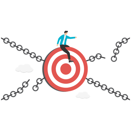 Chain of target and Supply Chain Issues  Illustration