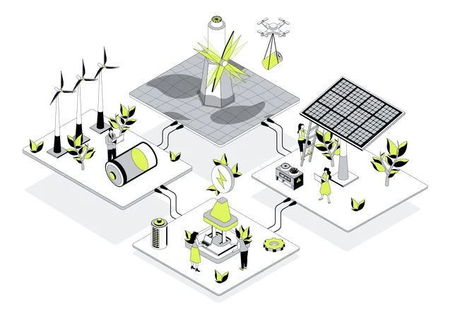 Chambres à production de sources alternatives avec énergie de sécurité  Illustration