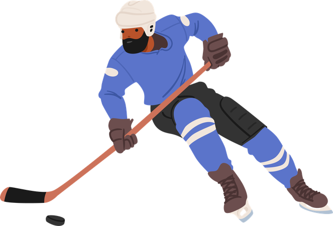 Championnat de hockey  Illustration