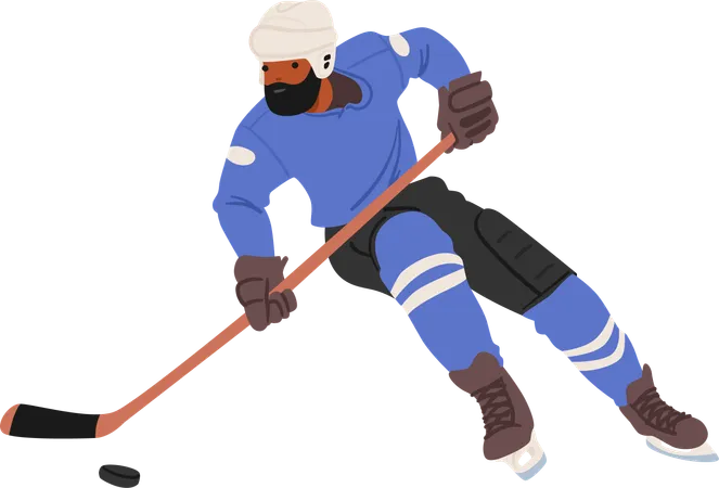 Championnat de hockey  Illustration