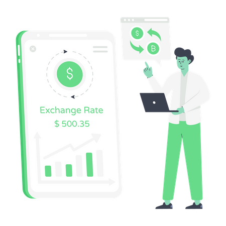 Taux de change  Illustration