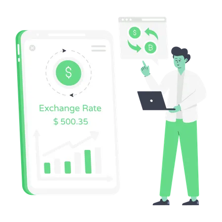 Taux de change  Illustration