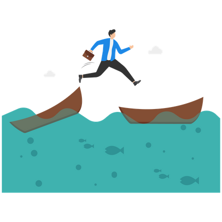 Change to a better company  Illustration
