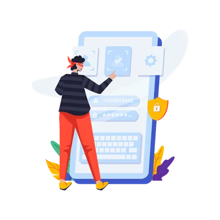 Change user profile  Illustration