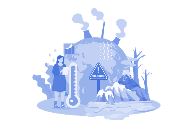 Changement climatique  Illustration