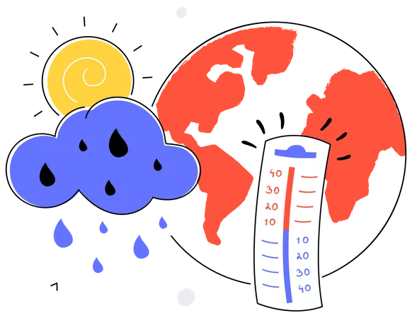 Changement climatique  Illustration