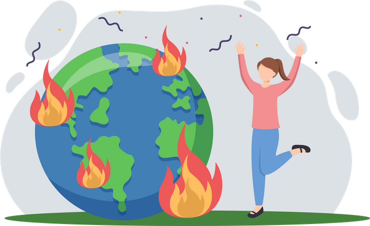 Changement climatique  Illustration