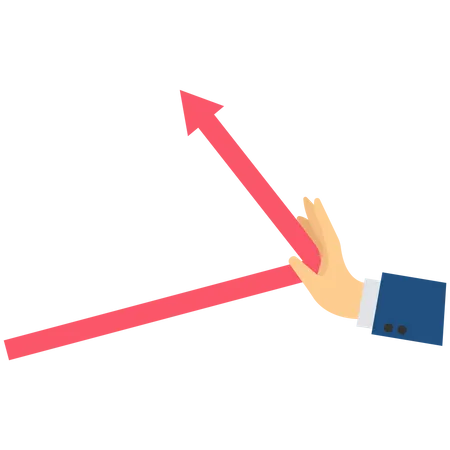 Changer d'orientation commerciale  Illustration