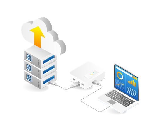 Channel router analyst cloud channel  Illustration