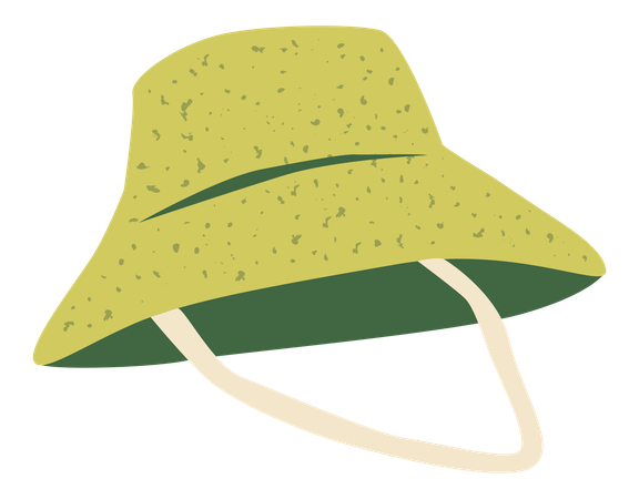 Chapeau de camping  Illustration