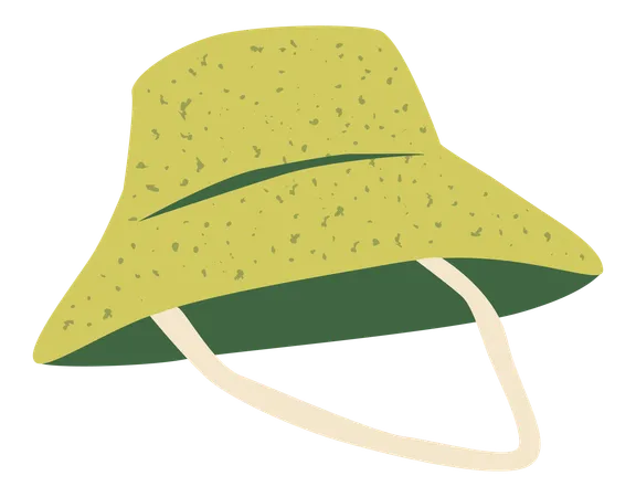 Chapeau de camping  Illustration