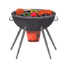 charcoal grill illustration free download