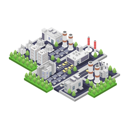 Charging station  Illustration