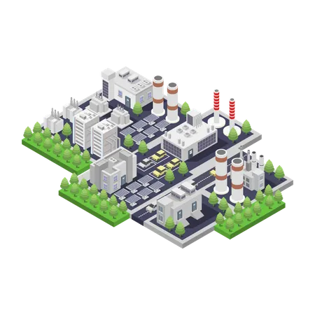 Charging station  Illustration