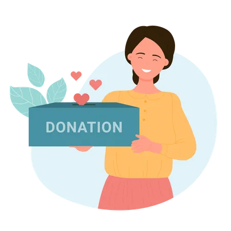 Charity Help  Illustration