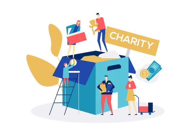 Charity  Illustration