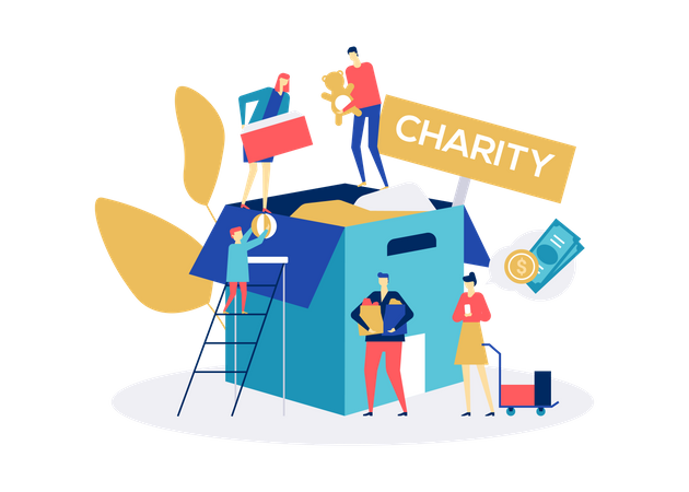 Charity  Illustration